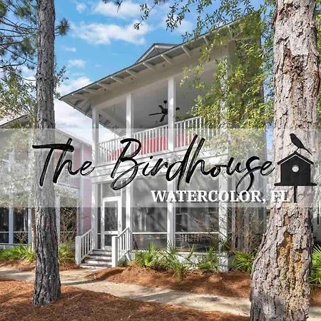 The Birdhouse In Luxury Watercolor Brand New 6 Seat Golf Cart Villa Santa Rosa Beach Kültér fotó