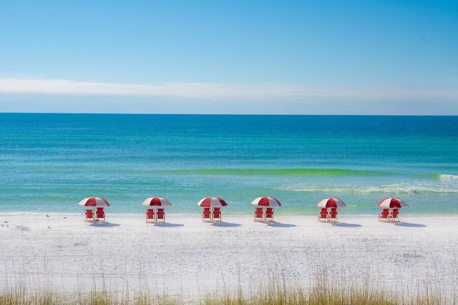 The Birdhouse In Luxury Watercolor Brand New 6 Seat Golf Cart Villa Santa Rosa Beach Kültér fotó