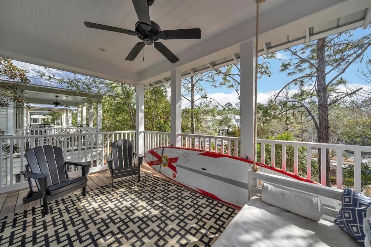 The Birdhouse In Luxury Watercolor Brand New 6 Seat Golf Cart Villa Santa Rosa Beach Kültér fotó